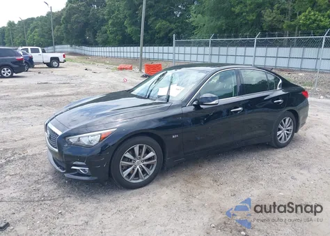 2016 Infiniti Q50 3.0T Premium/3.0T Sport z USA, uszkodzony, nr VIN JN1EV7AP3GM306434